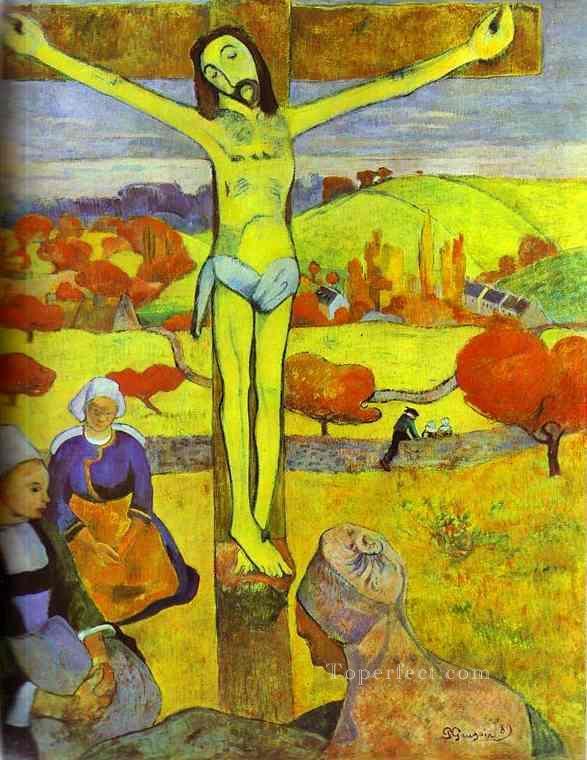 The Yellow Christ Paul Gauguin Oil Paintings